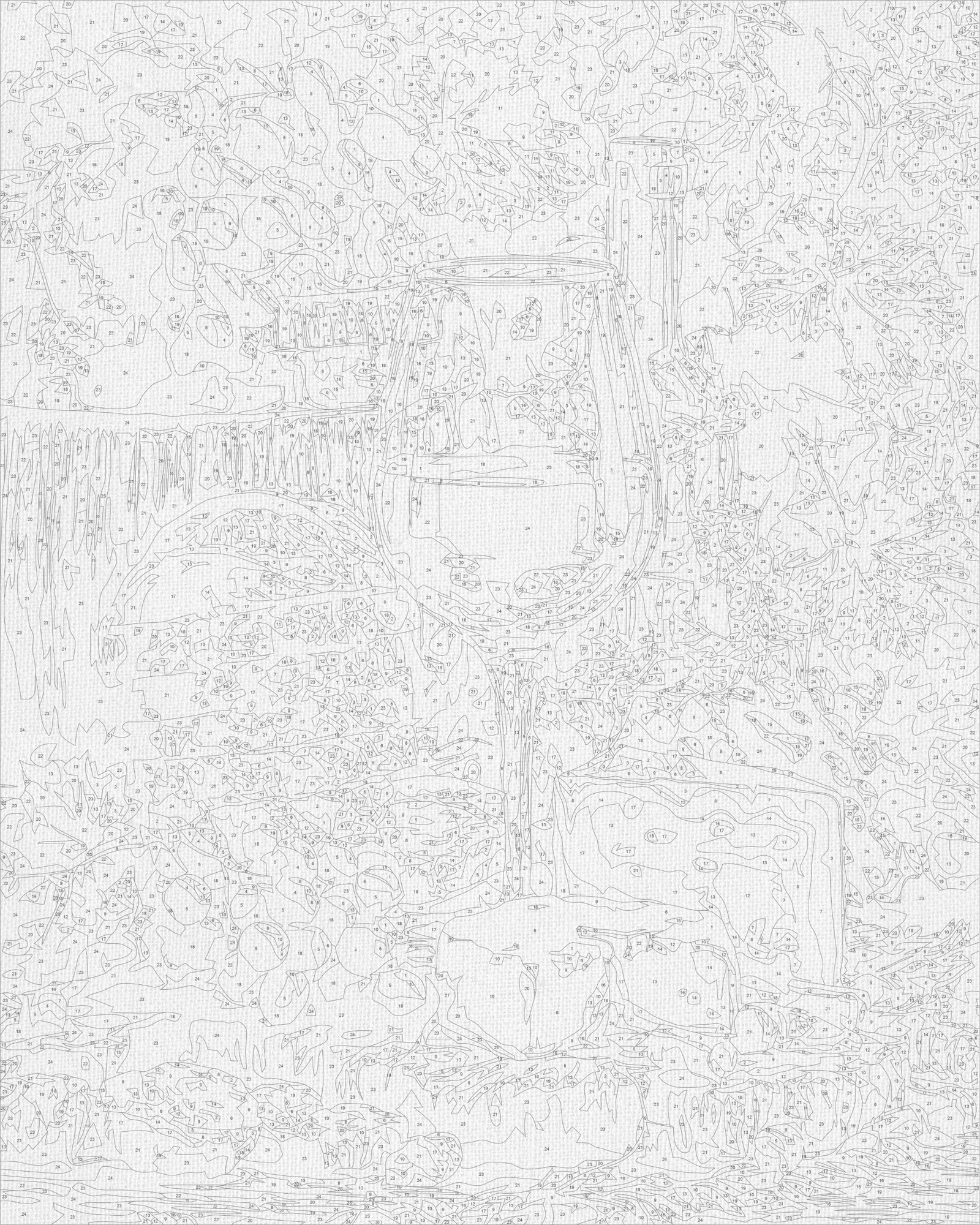 Malování podle čísel na rámu 40*50 cm Zátiší – víno, sýr a hrozny LW 3059-01