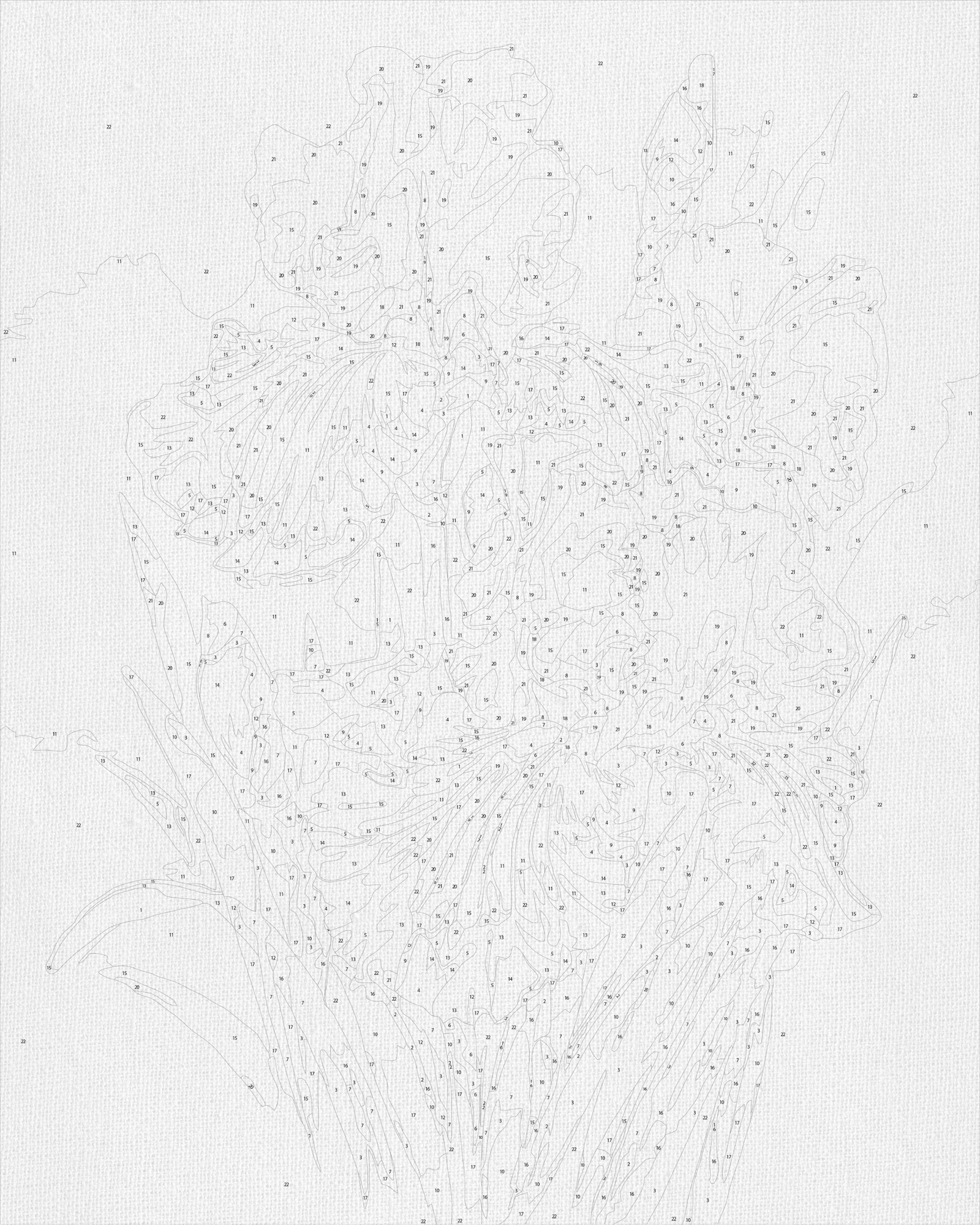 Malování podle čísel na rámu 40*50 cm – Kytice kosatců. Květy LW 31600