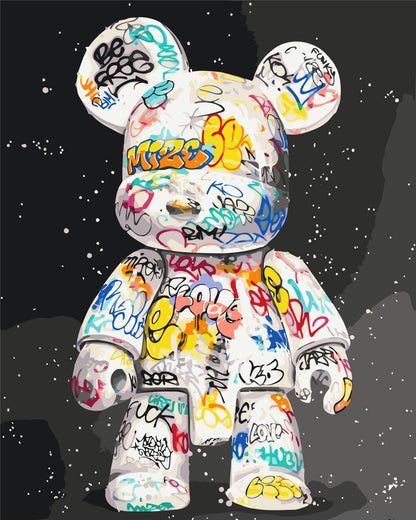 Malowanie po numerach 40x50 inny – Bearbrick LW 32320
