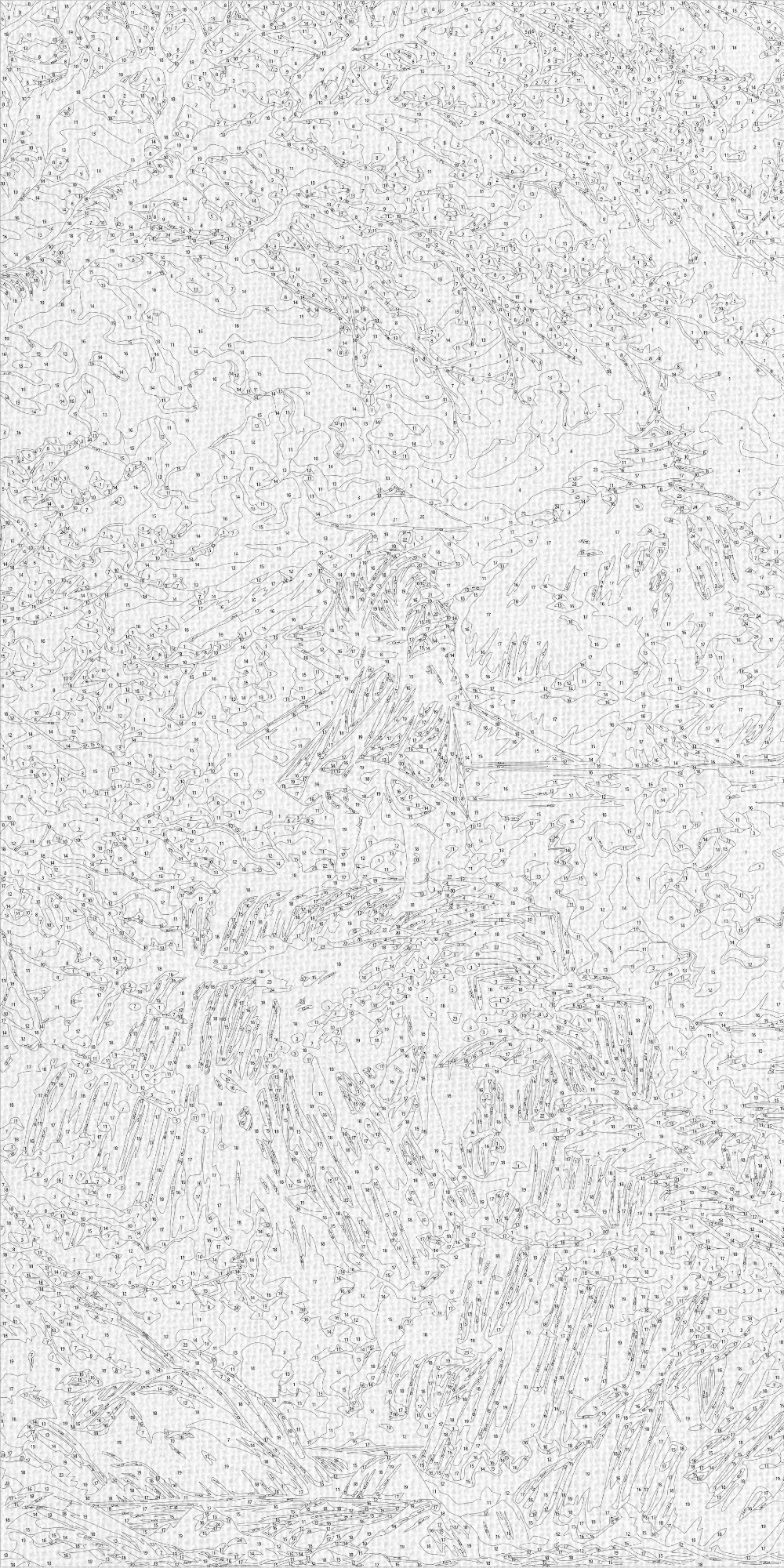 Malování podle čísel na rámu 40×80 cm - Cesta samuraje - Krajinka - LW 5134