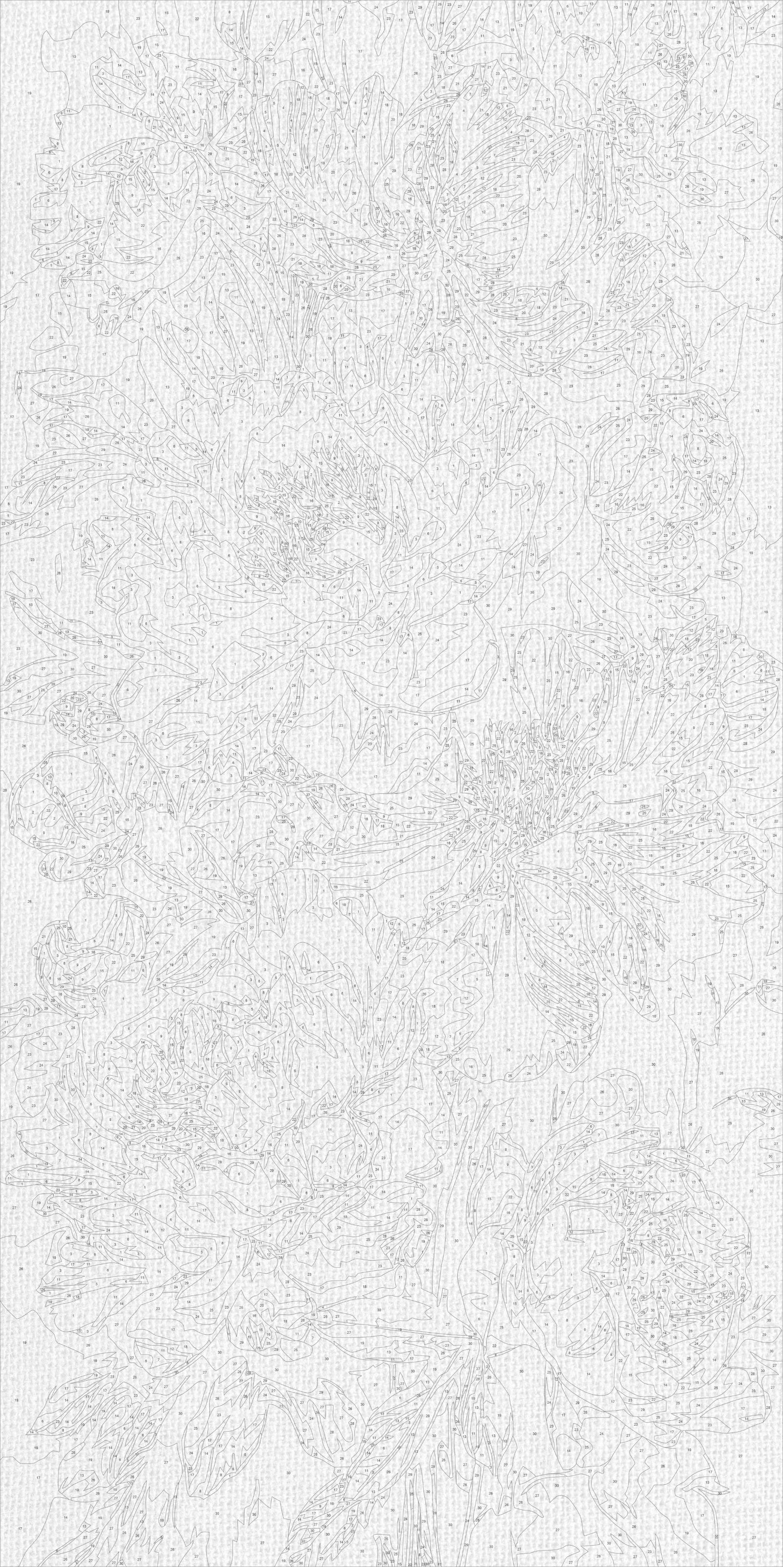 Malování podle čísel na rámu 40×80 cm - Vznešená kytice pivoněk - Květiny - LW 5250